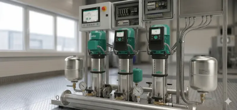Wilo Hydro-Pneumatic Systems: Next-Generation Industrial Water Pressure
