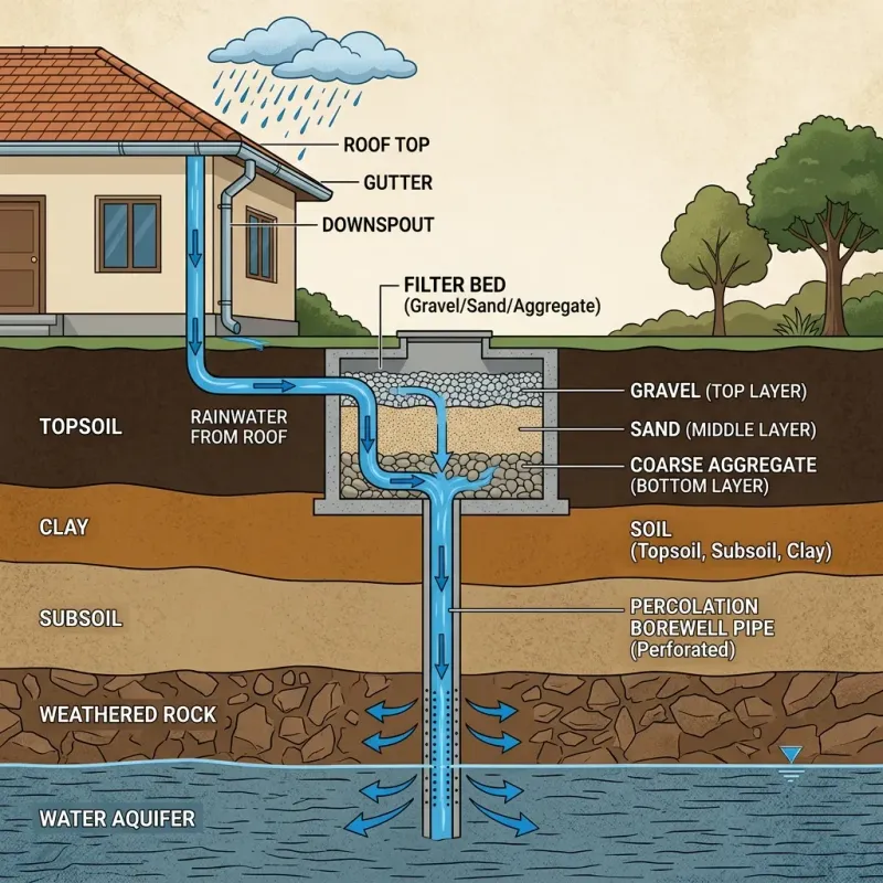 What is a Percolation Borewell? Purpose, Process & Why India Needs It