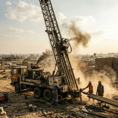 The Industrial Backbone: How Borewells Developed in Ahmedabad